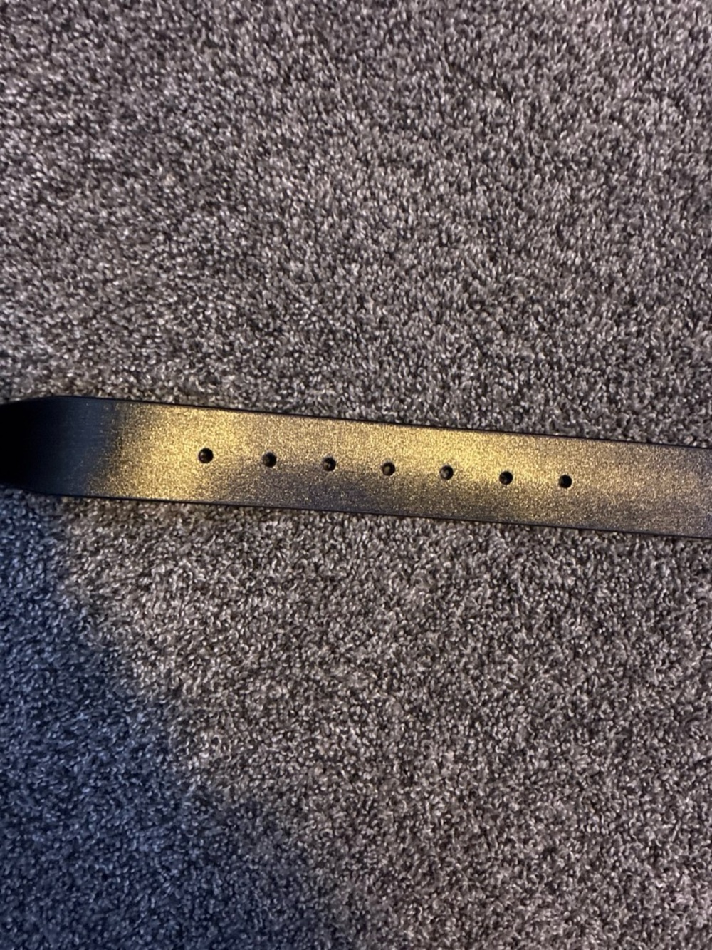 Classic Black Leather Belt
